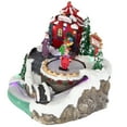 thumbnail image 4 of Northlight LED Lighted and Animated Christmas Scene Village Display Decoration - 7.75", 4 of 6