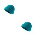 thumbnail image 4 of Gorro de punto elástico grueso Minnieouse invierno deportes al aire libre cian 2piezas, 4 of 6