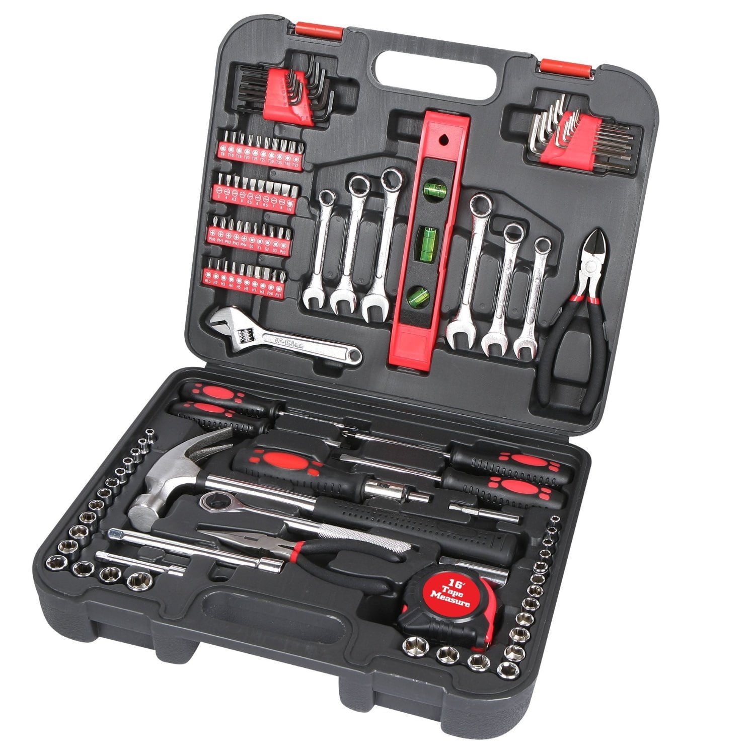 Great Neck 119 Piece Home and Garage Tool Set w/Case