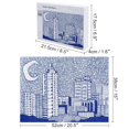 thumbnail image 2 of A Starry Night In Atlanta Puzzle Games 500 Pieces,Jigsaw Child Puzzle Zoo,Merch,Hufeuw, 2 of 9