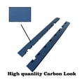 thumbnail image 3 of Fits 15-17 Ford Mustang B Style Side Skirts Rocker Panel Splitter-Carbon Look, 3 of 5