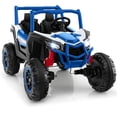 thumbnail image 1 of Gymax 24V Kids Ride on UTV w/ 4 x 100W Powerful Engine Remote Control High/Low Speed Navy, 1 of 7