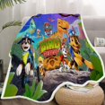 thumbnail image 3 of Manta de la Patrulla Canina, franela canina, agradable a la piel, suave y no esponjosa, Material de alta calidad, bonita alfombra con dibujos animados para niños, 3 of 5