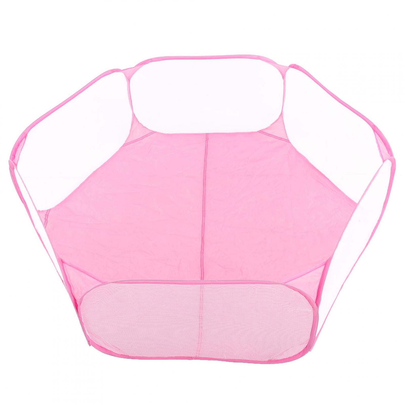 Pet Folding Fence, Cat Cage Tent Transparent Small Pet Animals Pet Cage