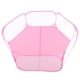 thumbnail image 2 of Parque infantil portátil para animales pequeños, transparente, para cachorros, gatos, conejos, tienda de campaña para exteriores, color rosa, 2 of 5