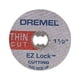 thumbnail image 1 of Disco De Corte Metal 1 1/2 In Ez-Lock 5Pzs 2615E409AC Dremel 2615E409AC, 1 of 5