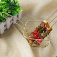 thumbnail image 3 of Square Frying Serving Deep Fry Basket French Fries Mesh Wire Net Strainer Kitchen Restaurant Cooking Tool, 3 of 7