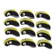 thumbnail image 1 of Fundas de cabeza para palos de Golf, Protector de neopreno a prueba de arañazos para cabeza de palo de Golf para exteriores, color negro y amarillo, 12 Uds., 1 of 14