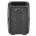 thumbnail image 3 of QFX BT-60-BLK LED Party Lights, FM Radio, and Microphone Inpu Bluetooth Portable Speaker , Black, 3 of 7