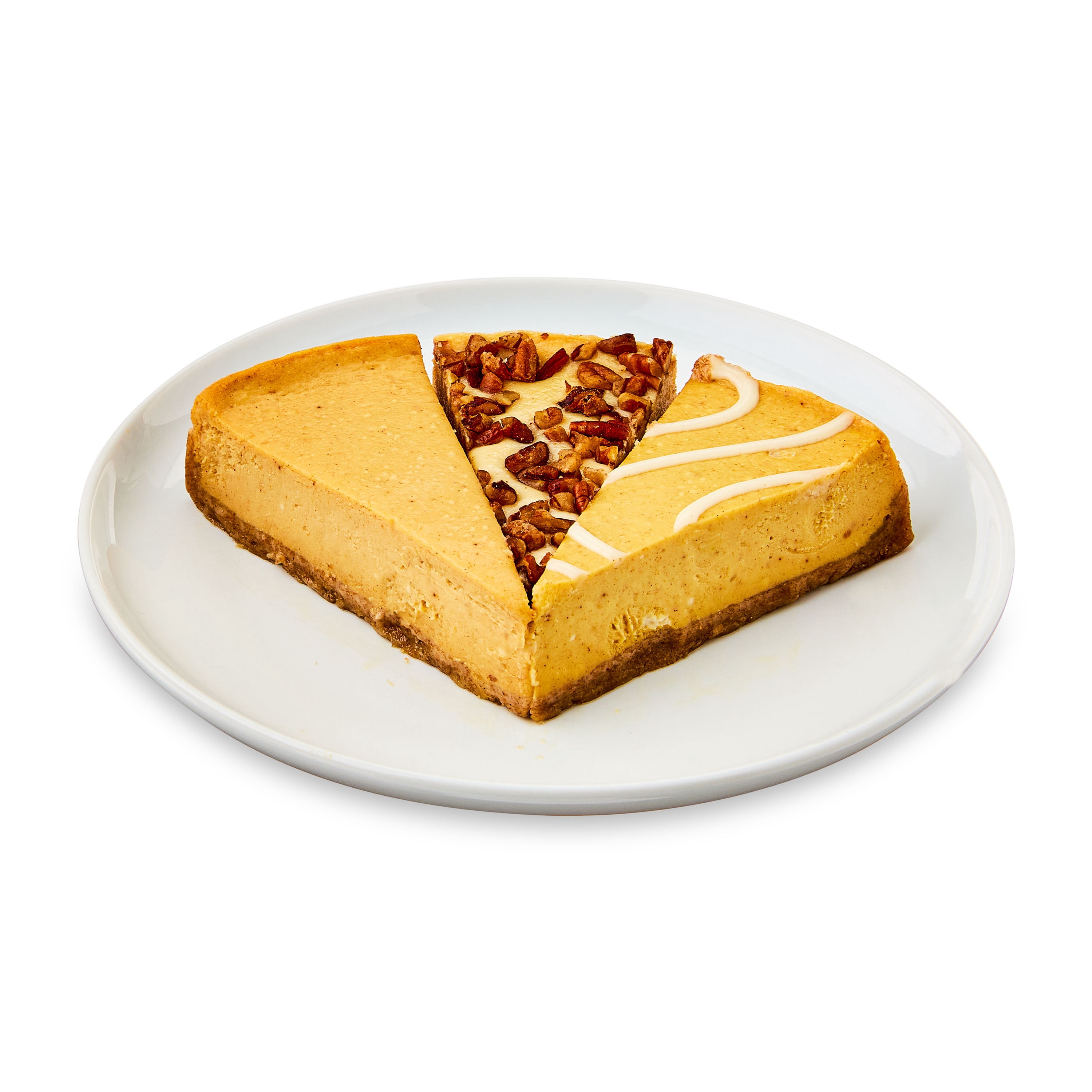 Freshness Guaranteed Fall Pie Variety Cheesecake Slices, 12 oz, 3 Count (Refrigerated)