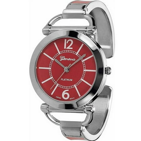 Geneva Platinum Women's Color Block Cuff