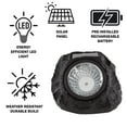 thumbnail image 3 of Pure Garden Weather Resistant Solar Rock Lights Outdoor Spot Lights 4-Pack, 3 of 7