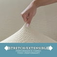 thumbnail image 4 of SmartFit Boucle Stretch Sofa Recycled Fabric Slipcover, 1-Piece, Machine Washable, 4 of 9