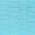 thumbnail image 1 of Ahgly Company Indoor Square Solid Light Blue Modern Area Rugs, 3' Square, 1 of 4