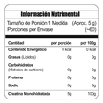 thumbnail image 3 of META NUTRITION CREATINA CREAPURE 300 GRS, 3 of 3