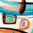 thumbnail image 2 of Teo, Vals Perelli 12x12 White Modern Wood Framed Museum Art Print Titled - Aventure I, 2 of 4