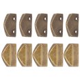 thumbnail image 3 of Zipper Stopper, Attractive Decorative Zipper Pull Replacement Glossy Appearance Small Compact Widely Applicable  For Suitcases For Bags For Clothes Colorful,Bronze,Gray,Rose, 3 of 8