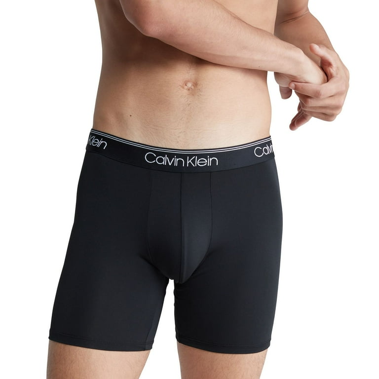 Calvin Klein Men s Underwear Microfiber Stretch 3 Pack Boxer Brief Walmart