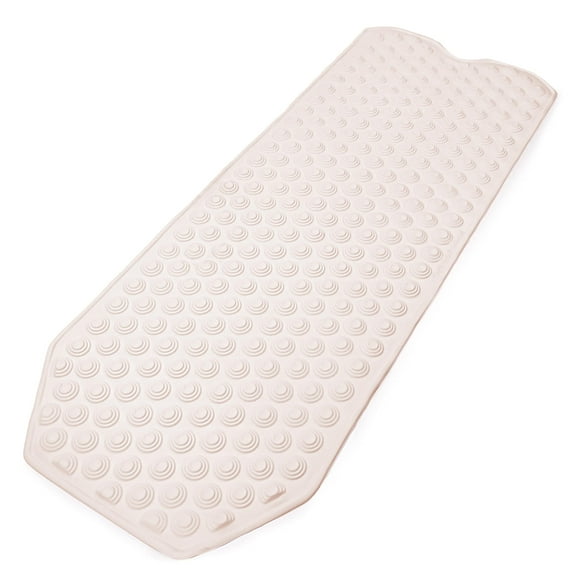 Tapis de Bain Sans Ventouse pour Baignoire Reconditionnée, Sûr pour Tous les Âges, Fabriqué en Italie, 41"x15 Pouces, Lavable en Machine