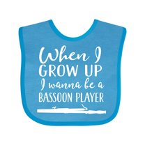Inktastic Future Bassoon Player Bassoonist Gift Boys or Girls Baby Bib