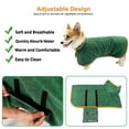 thumbnail image 4 of Super Absorbent Dog Bathrobe Towel for Quick-Dry Comfort and Style, Perfect for Large to Small Dogs and Kittens, 4 of 8