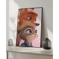 thumbnail image 2 of Zootopia Judy and Nick Movie Poster Wall Art Decor 12x18 UNFRAMED, 2 of 3