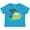 Turquoise, variant on Inktastic My Great Aunt Loves Me- Cute Turtle Boys or Girls Toddler T-Shirt