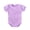 Purple, variant on QNANSPI Baby Boys and Girls Romper, Toddler One Piece Jumpsuit, Baby Girl Solid Color Short Sleeve Romper Wide Sleeve Jumpsuit for 3-24 Months Summer Wear