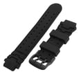 thumbnail image 3 of Suodoka 15mm Kids Smart Watch Band Water Proof Soft Silicone Replacement Strap for Running Hiking Sports Black (15mm / 0.59 inches), 3 of 9