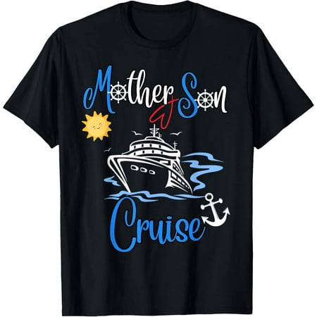 Family Mom Son Vacation Trip Matching T-Shirt