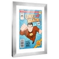 thumbnail image 2 of Comic Book Frame Wall Display with Mat for 1 Bronze Age Comic Published Between 1970 and 1985 - Silver Comic Frame for 7.25x10.5 Comic, 2 of 5