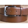 thumbnail image 2 of 34 Inch HILASON Western Genuine Leather Dress Belt 100% Pure Italian Cow Formal Brown, 2 of 4