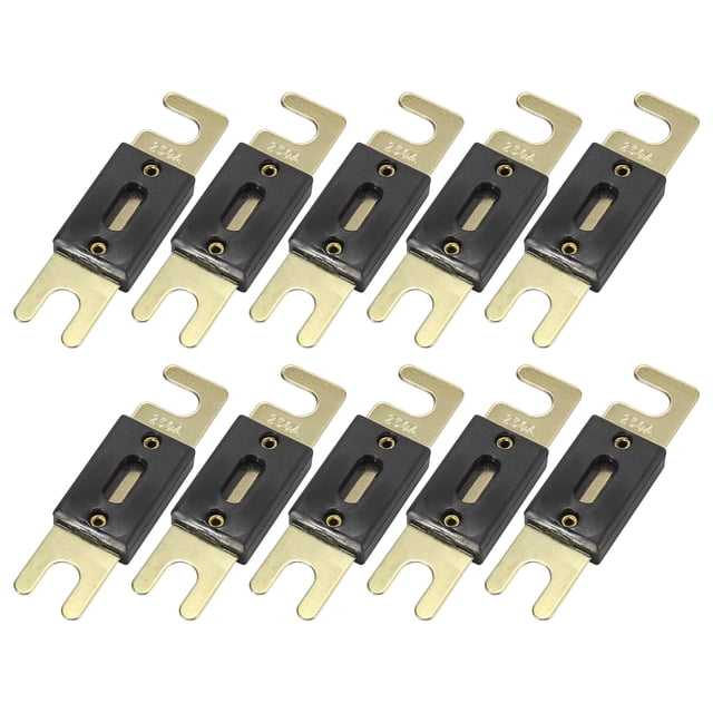 10 Piezas 250A ANL Fusibles para Coche Camión Motocicleta Barco Audio CD