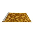 thumbnail image 2 of Ahgly Company Machine Washable Indoor Rectangle Persian Yellow Traditional Area Rugs, 3' x 5', 2 of 4