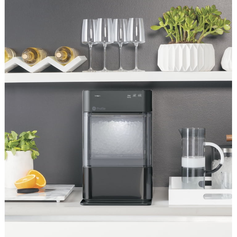 GE Appliances Opal 2.0 Nugget Ice Maker Black Stainless WiFi  display picture 1