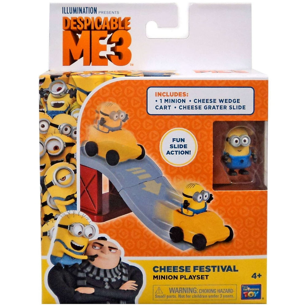 Despicable Me Minions Movie Cheese Festival Micro Playset