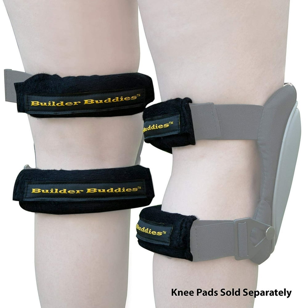 Fleece Strap Covers for Construction Knee Pads! Universal Fit & Extra