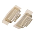 thumbnail image 4 of Pinzas de extensión de Pelo Baoblaze 10 piezas color blanco, 4 of 7