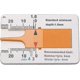 thumbnail image 4 of 4 Pack Tread Depth Gauge for Motorcycle & Car Tires 0-20mm Measuring Tool, 4 of 5