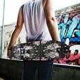 thumbnail image 7 of 44"x10" Skateboard Grip Tape Protector Sheets Nonslip Protection Griptape Sheet for Outdoor Sports Butterfly Surrounded by Flowers, 7 of 7