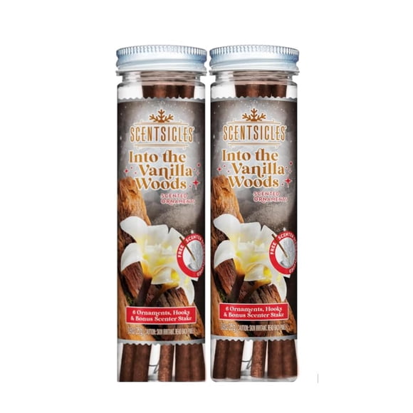 Palitos perfumados Scentsicles Into The Vanilla Woods, 2 botellas