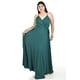 thumbnail image 1 of Vestido largo de fiesta Roman Fashion /Tallas Extras, 2008 (Verde botella) verde oscuro 40, 1 of 4