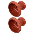 thumbnail image 1 of CTIRCHIU Ensemble de 2 Urnes en Plastique Pot de Fleurs Colonne Romaine Jardinière Présentoir de Plantes pour Femmes, 1 of 8