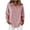 Red, variant on Womens Striped Shirts Smocked Cuffed 3/4 Sleeve Button up Collared Shirts Dressy Casual Blouses Business Work Office Tops with Pocket