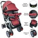 thumbnail image 3 of Carriola Reversible The Baby Shop H-B con toldo plegable 3 posiciones Rojo, 3 of 8