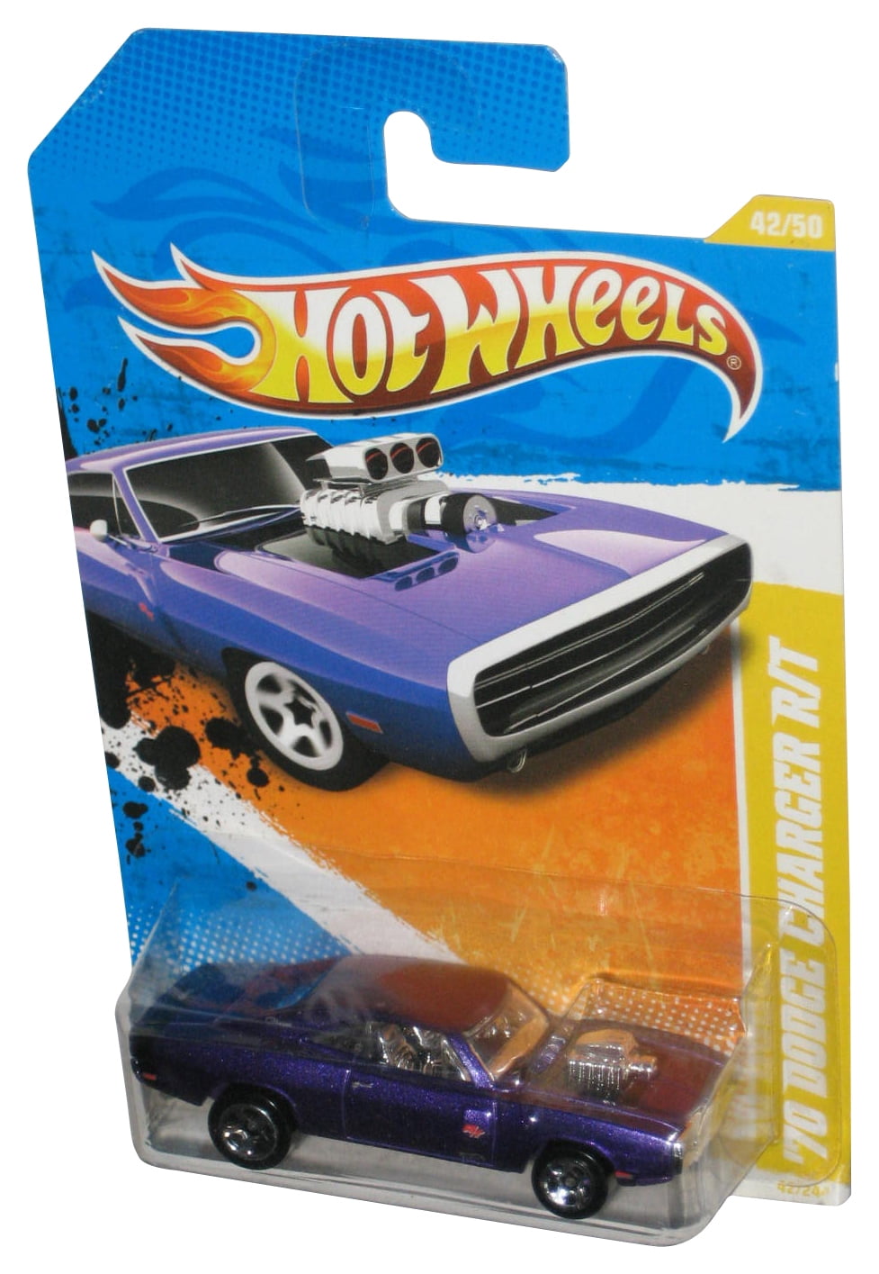 Hot Wheels 2011 New Models 6/50 (2010) Red Dodge Challenger Drift