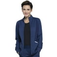 thumbnail image 6 of Cherokee Workwear Revolution Women's Scrubs Jacket Zip Front High-Low WW301, 6 of 7
