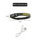 thumbnail image 4 of Lámpara Frontal LED COB Hugtrwg Carga USB para Pesca Al Aire Libre Camping Blanco Amarillo, 4 of 8
