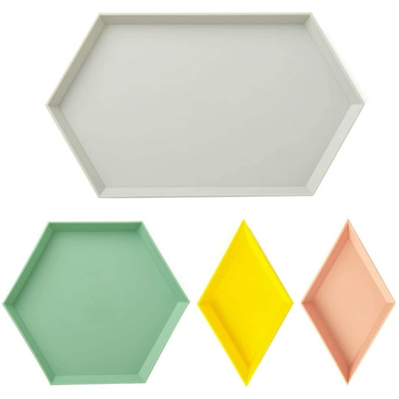 Serving Trays, Flat Trays Plastic Jewelry Tray Trinket Dish
