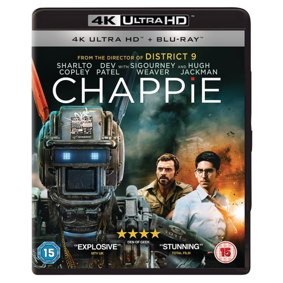 Chappie (4K Ultra HD) Jose Pablo Cantillo Miranda Frigon Eugene Khumbanyiwa Yo-Landi Visser